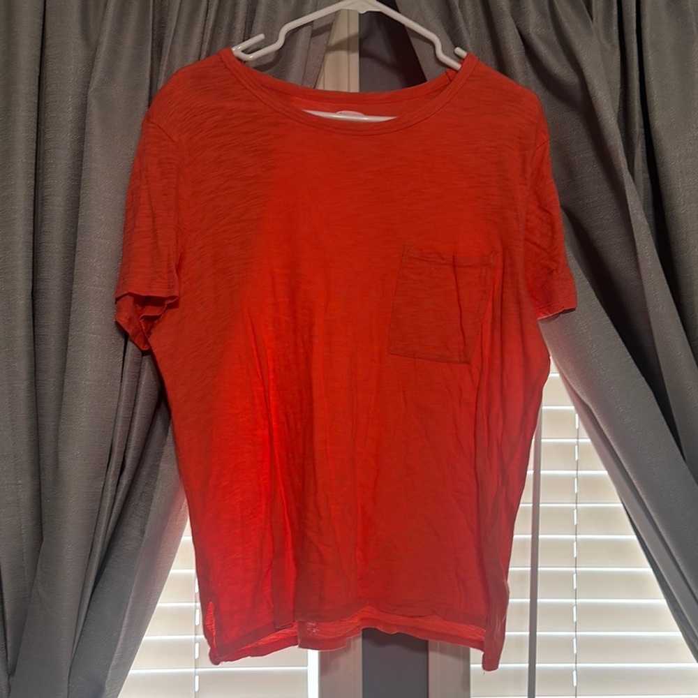 Old Navy Women's Short Sleeve Tee - Bright Orange